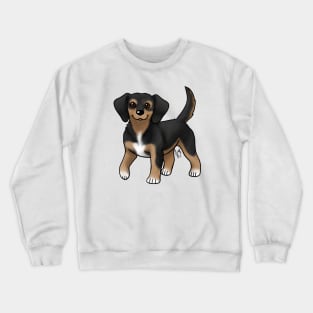 Dog - Queen Elizabeth Pocket Beagle - Black and Tan Crewneck Sweatshirt